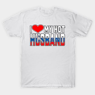 I Love My Hot Slovenian Husband T-Shirt